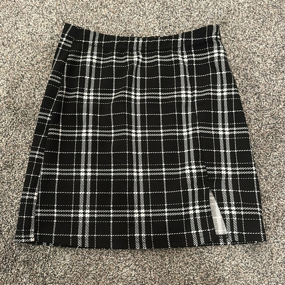 Plaid skirt